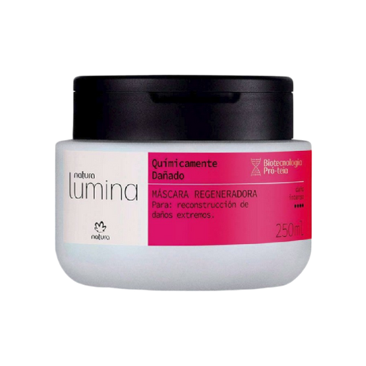 MASCARA DE CABELLO QUIMICAMENTE DAÑADO LUMINA 250 ML