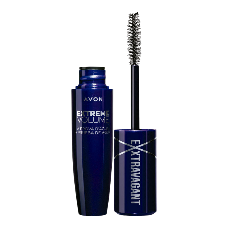 MASCARA PARA PESTAÑAS A PRUEBA DE AGUA BLACKEST BLACK EXTRAVAGANT AVON