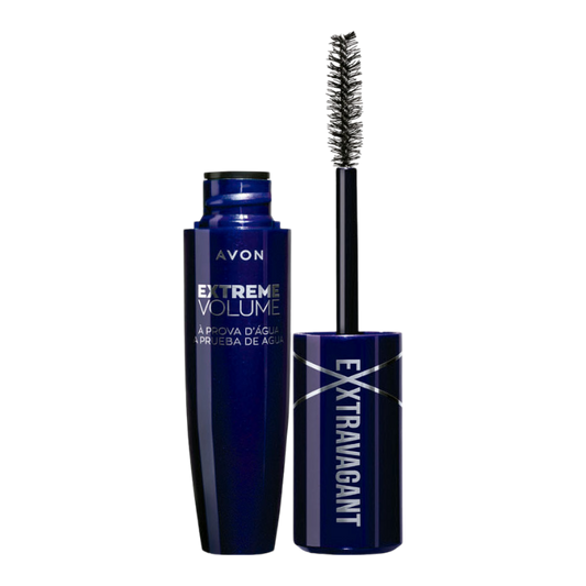 MASCARA PARA PESTAÑAS A PRUEBA DE AGUA BLACKEST BLACK EXTRAVAGANT AVON