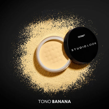 POLVO SUELTO EFECTO MATE TONO BANANA CYZONE