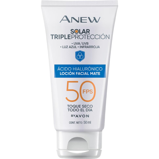PROTECTOR FACIAL MATE CON ACIDO HIALURONICO ANEW SOLAR 50 ML