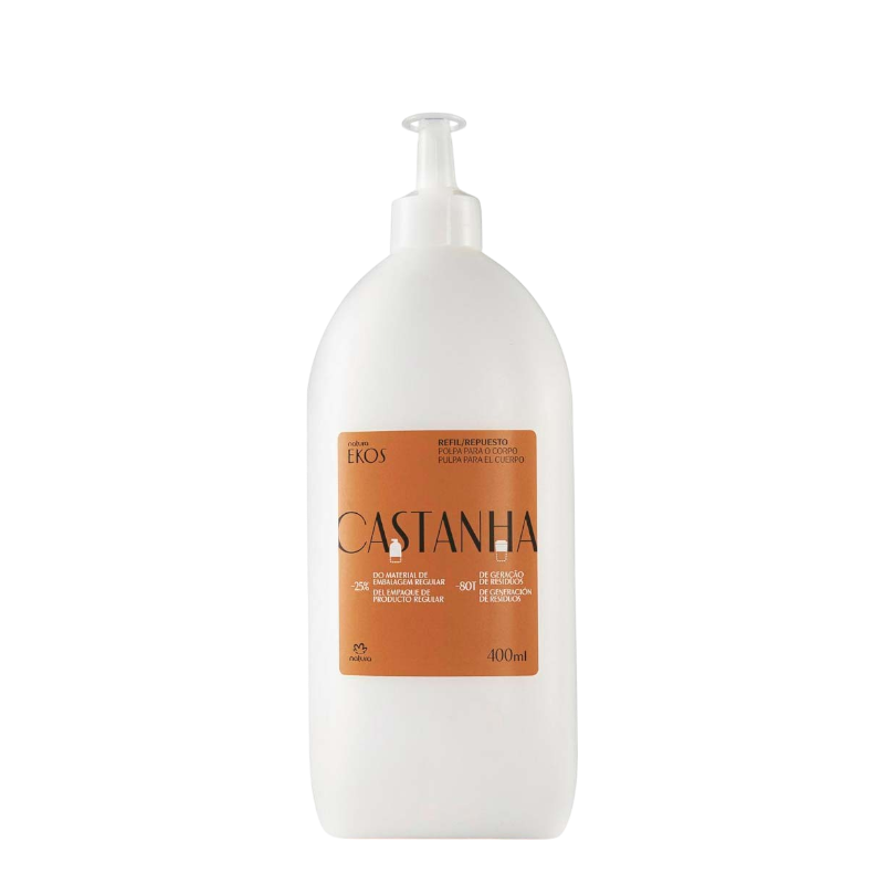 REPUESTO CREMA CORPORAL CASTAÑA 400 ML