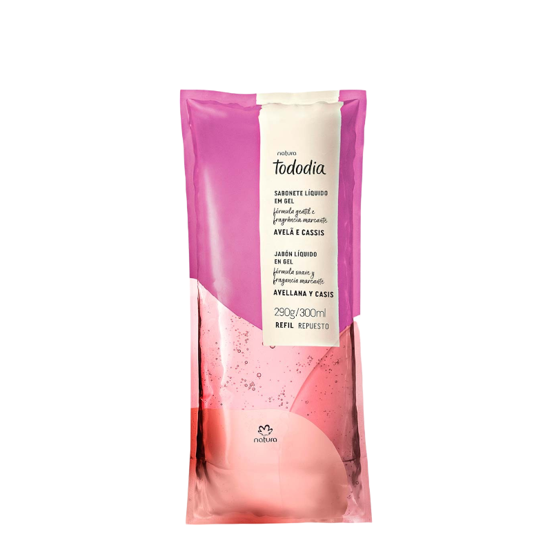 REPUESTO JABON LIQUIDO CORPORAL AVELLANA Y CASIS 300 ML
