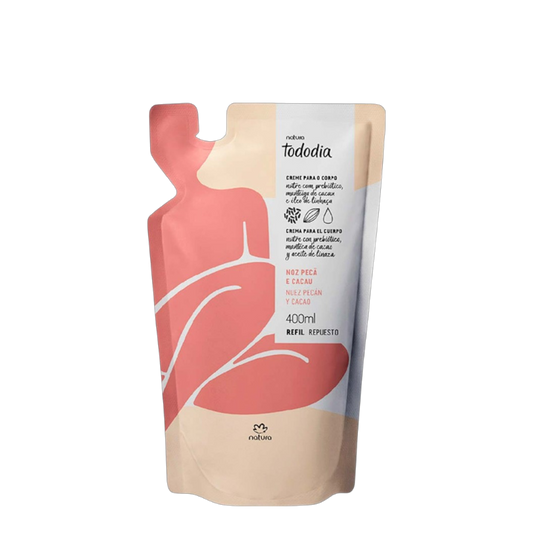 REPUESTO CREMA CORPORAL NUEZ PECAN Y CACAO 400 ML