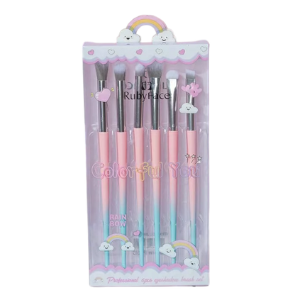 SET BROCHAS BEAUTY 6 PIZAS
