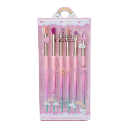 SET BROCHAS BEAUTY 6 PIZAS