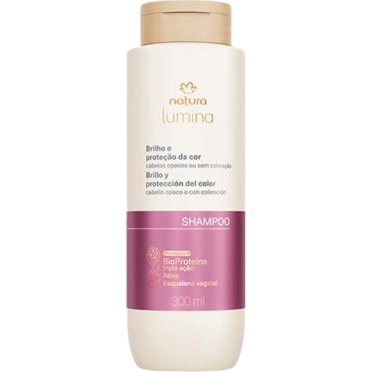 SHAMPOO BRILLO Y PROTECCION DEL COLOR LUMINA 300 ML