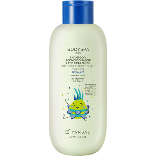 SHAMPOO Y ACONDICIONADOR 2 EN 1 PARA NIÑOS BODY SPA KIDS 350 ML