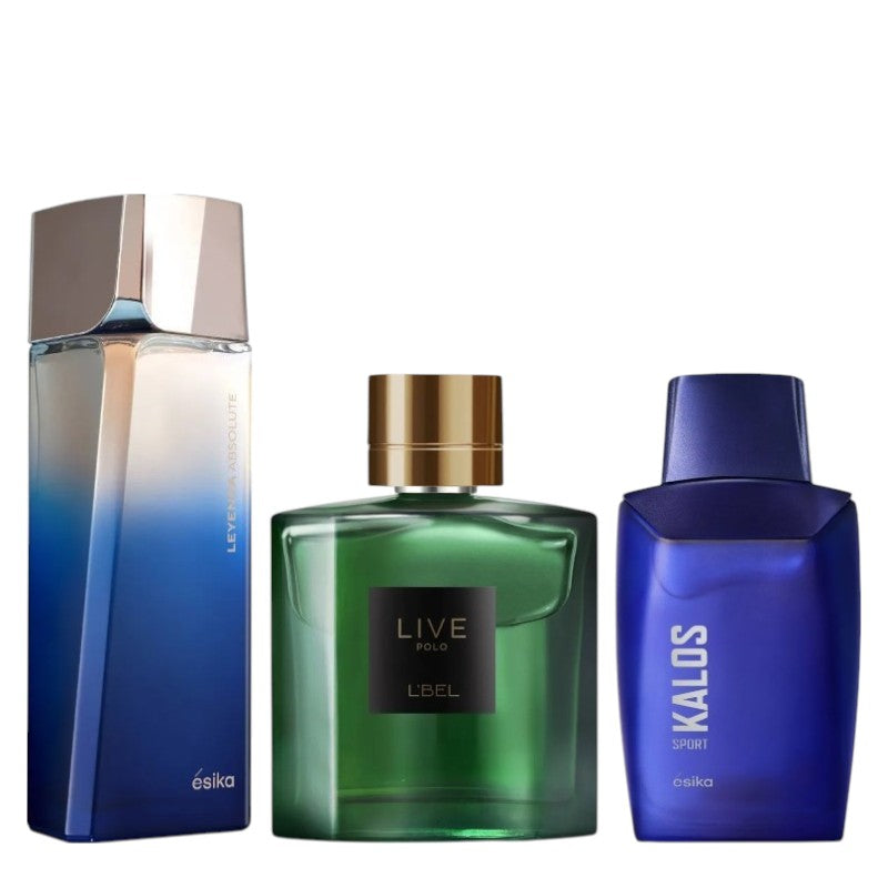 TRIO LEYENDA ABSOLUTE + LIVE POLO + KALOS SPORT